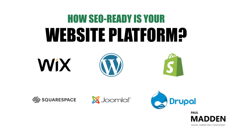 SEO website platform architecture